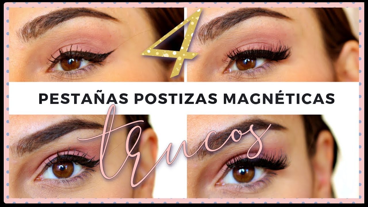 [PESTAÑAS MAGNÉTICAS] ➽ 4 TRUCOS PARA COLOCARLAS 😳 *funcionan?* 🤔