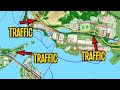 Fixing Chronic Traffic that's Backed Up Across the Map in Cities Skylines!