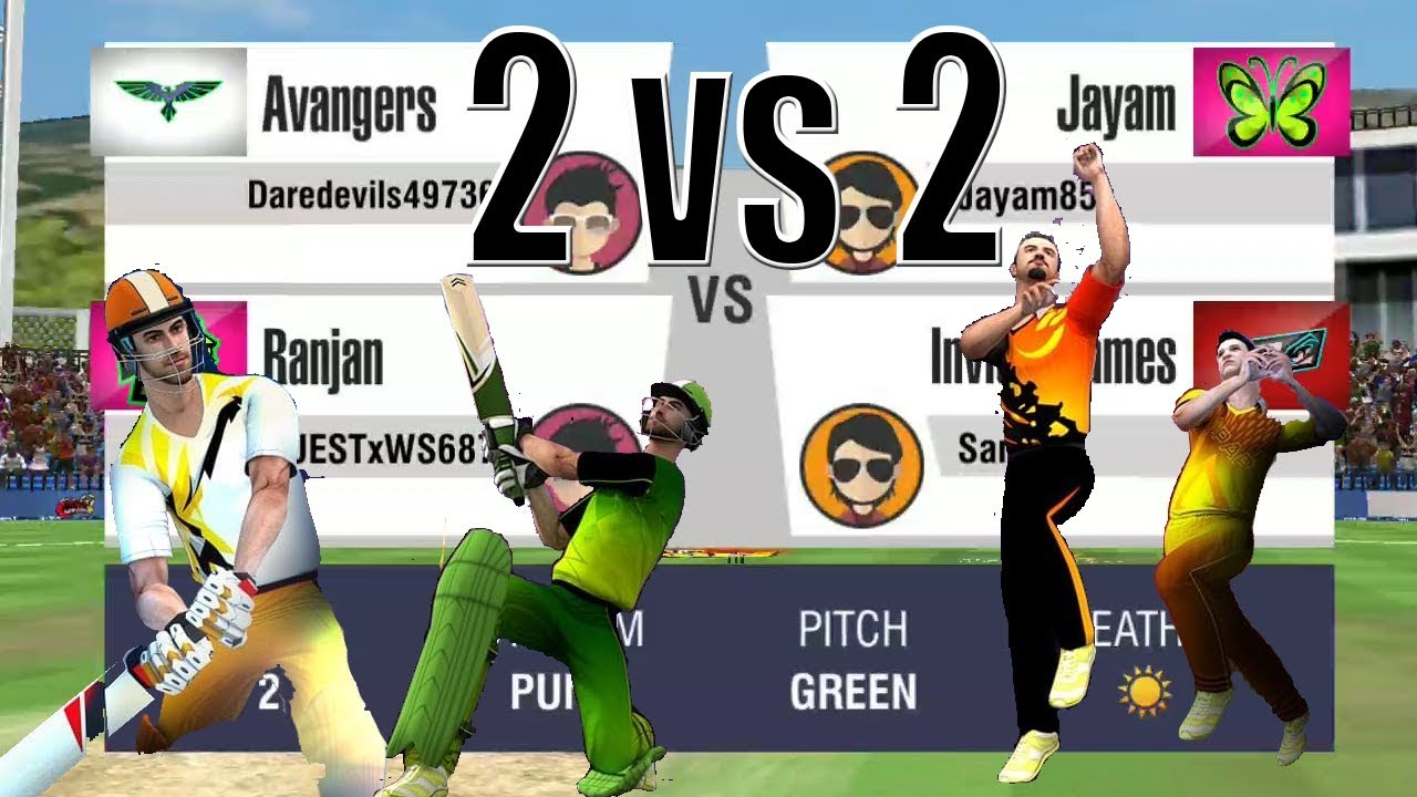 Finally Launched 2 vs 2 Multiplayer but not in Real Cricket 20 - WCC ...