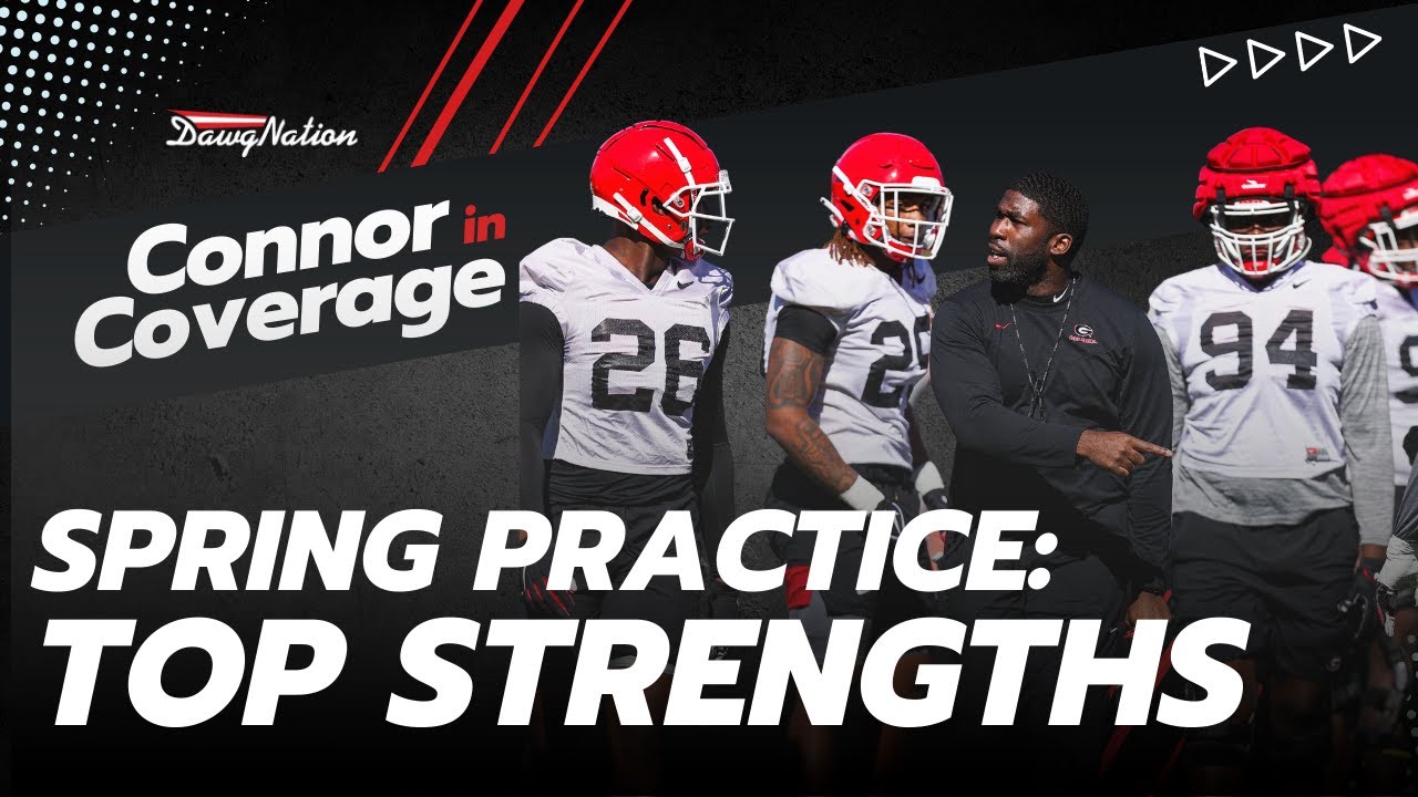 Uga Spring Practice Roster Spring practice reveals top strengths for 2023 Georgia team - YouTube