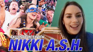 Famous Nikki A.S.H. on Becoming WWE Raw Women's Champion, Superhero Character, and the Detractors Net Worth