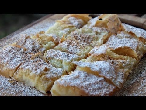 Custard Pie With Phyllo - Bougatsa