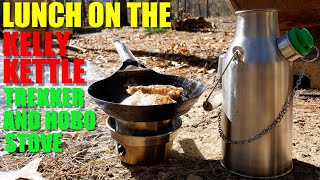 Kelly Kettle Trekker Review - Cooking Chicken and Couscous for Lunch!