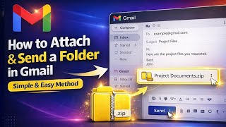 How to Attach and Send a Folder in Gmail | Send Files Easily Net Worth