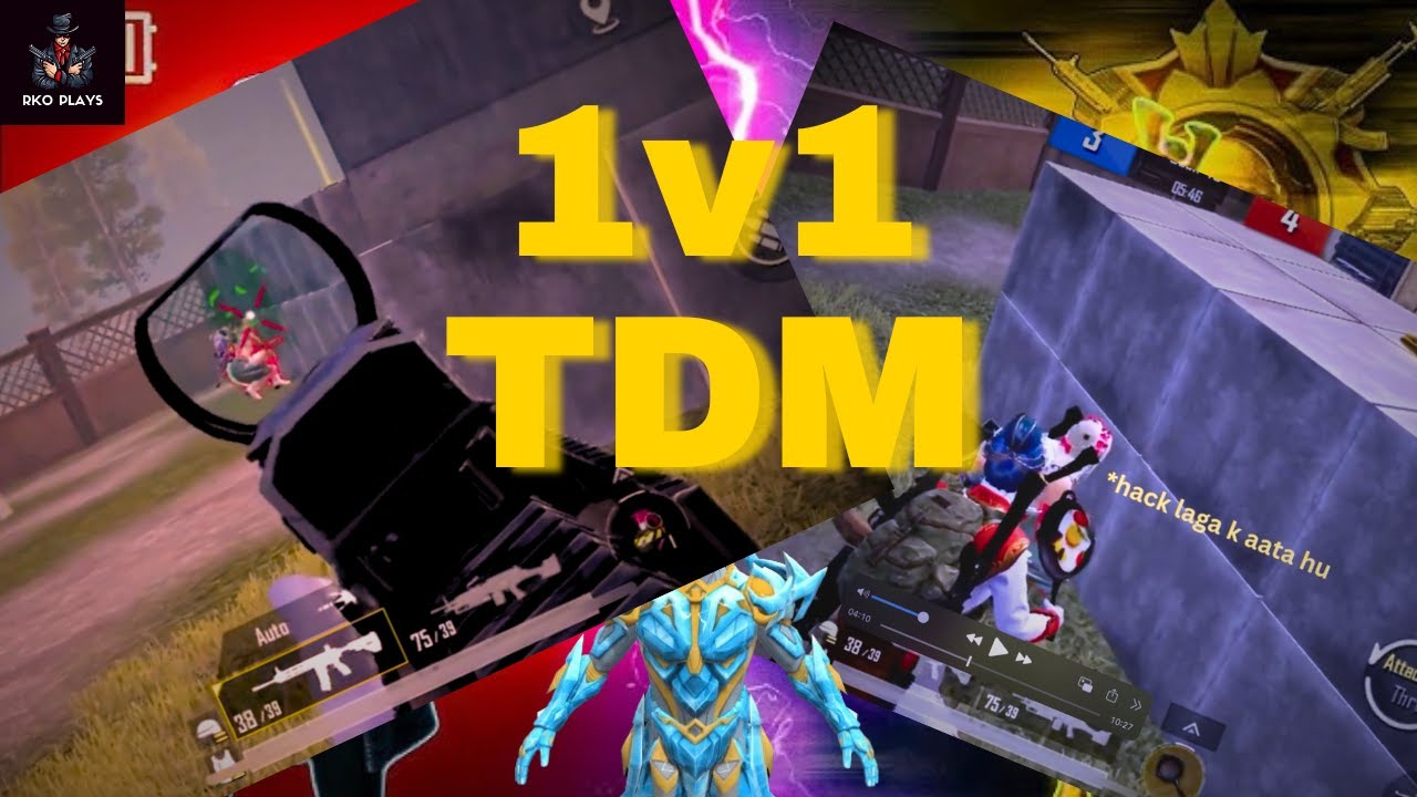 Intense 1v1 TDM with Conquerer friend with twist at the end(Old Video ...