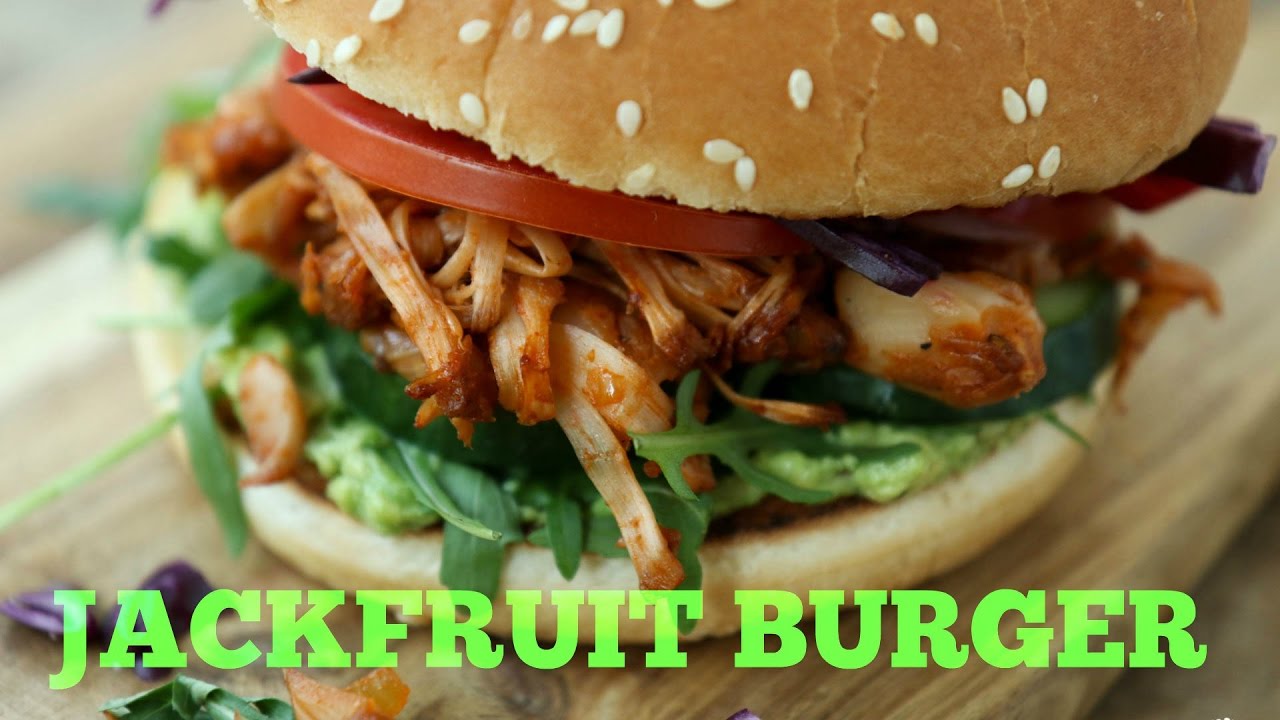 Jackfruit Burger, Vegan PulledPork YouTube