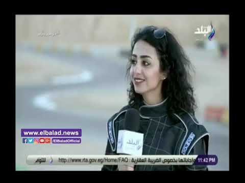 صدي البلد ياسمين موسى حبى للسيارات كان دافعا للاشتراك بسباق شرم الشيخ 