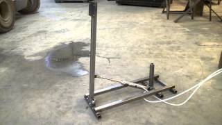 Flipper pneumatic mechanism