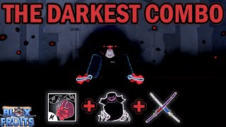 The REAL DARKEST COMBO | Sanguine + Shadow + Cdk + Ghoul | Combo + PVP | Blox Fruits