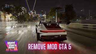 Guide to Removing All Mod Files in GTA 5 | GTA 5 Remove Mod Tool | Two YouTube Mod GTA 5