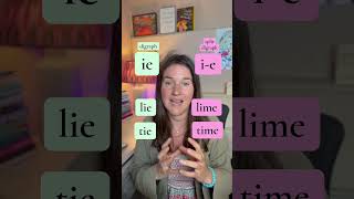 How to Read “ie” and “i-e” Sounds