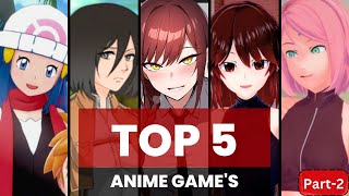 Top 5 Anime games like summertimesaga | part-2 | 2d games I #summertimesaga | screenshot 4