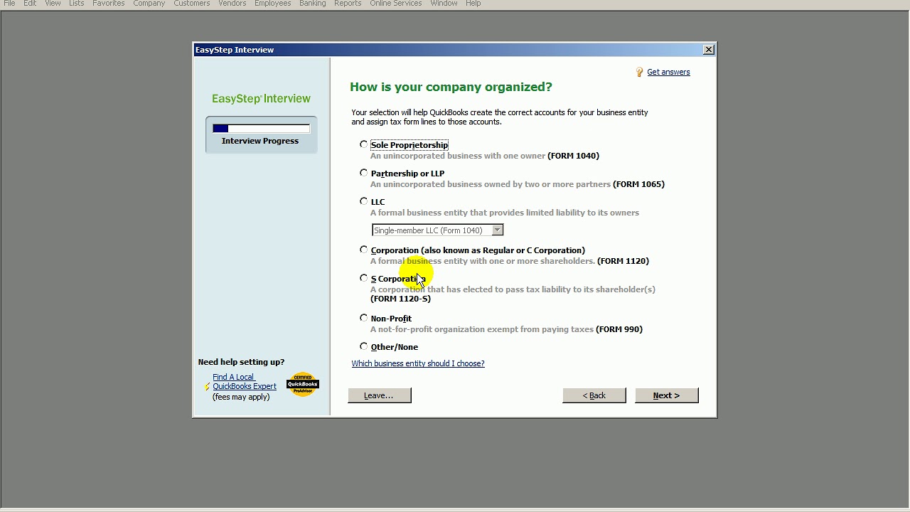 QucikBooks Part2 Creating  Company File in Quickbooks in Persian By Abdullah Sorush