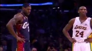 Kobe + LeBron Defense on each other - Christmas Day 2009