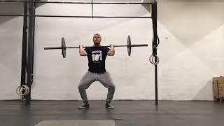 The Weightlifting 101 Touch & Go Power Cluster Warm-Up