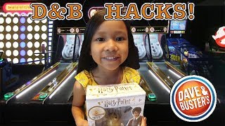 Dave & Busters Game Hacks- WIN LOTS OF TICKETS and PRIZES!