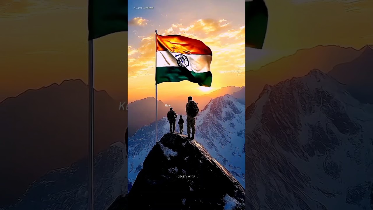 Happy Republic day 🇮🇳✨ | INDIA WALE | whatsapp status | ~CRAZY LYRICS shorts 