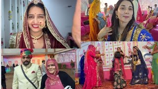 Ghoomar vlog || Rajputi wedding || Gender equality vo bhi Rajputo ke ghr ki kitchen me 😊