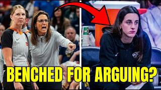 Caitlin Clark BENCHED After ARGUING With Coach! Fans WANT BLOOD After WIN?!
