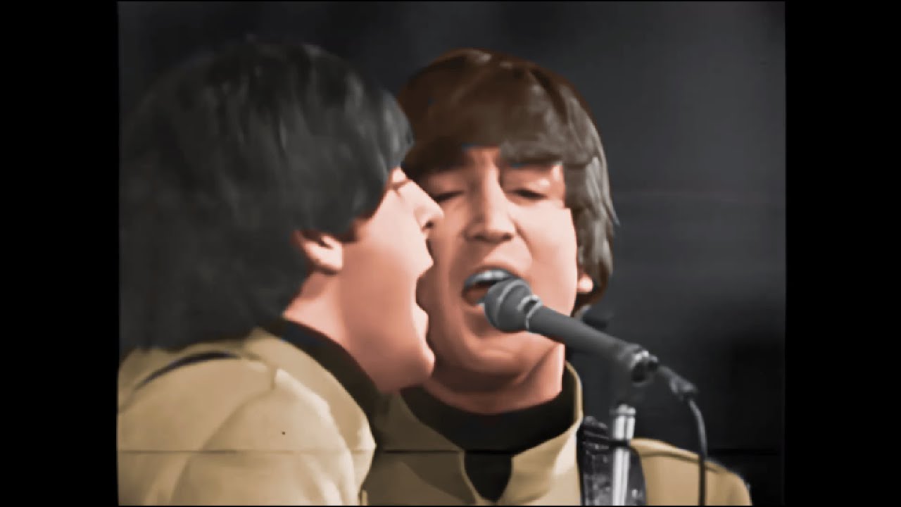 Beatles Ticket To Ride NME 1965 Colorized