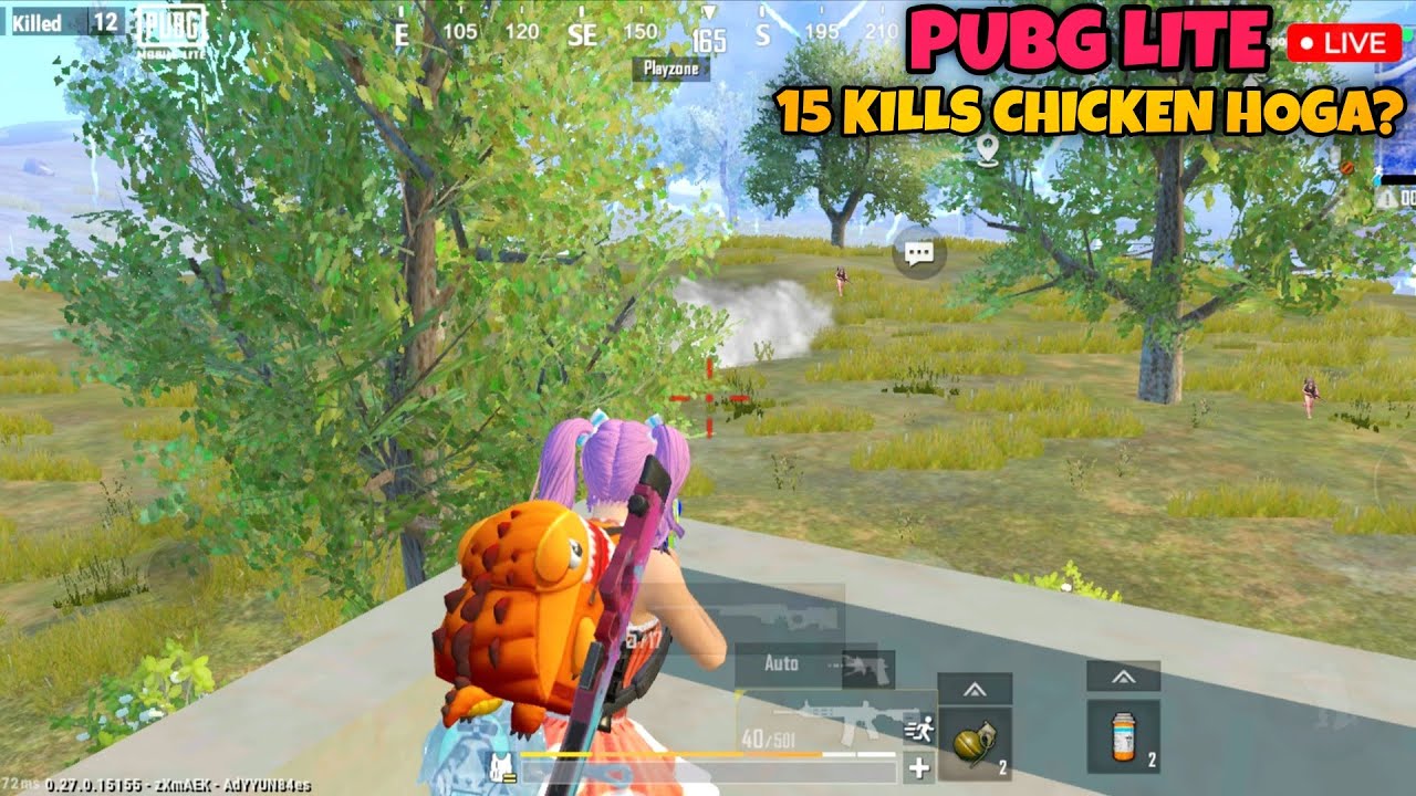 15 KILLS CHICKEN HOGA? 😳 SOLO VS SQUAD RUSH GAMEPLAY | PUBG LITE LIVE ...