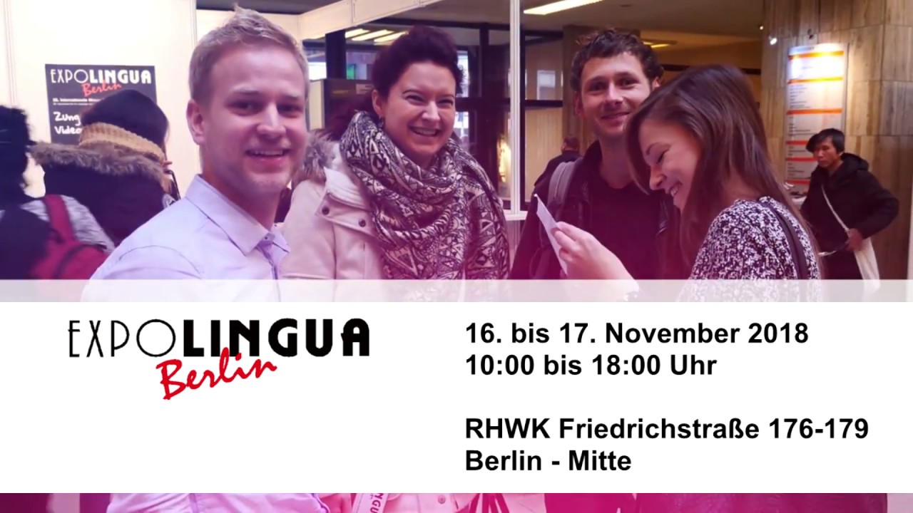 EXPOLINGUA Berlin 2018 - Fremdsprachen