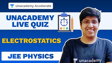 Electrostatics  | Physics LIVE Quiz | JEE 2021 | Anuj Lathi | Unacademy Accelerate