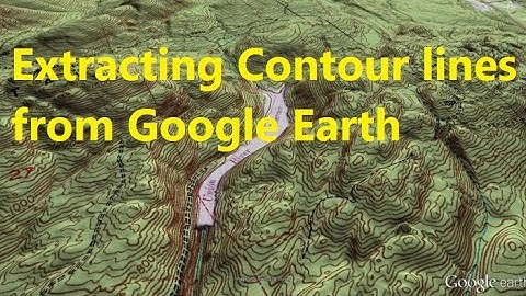 How to extract contour lines from GOOGLE EARTH directly in AUTO CAD using GLOBAL MAPPER