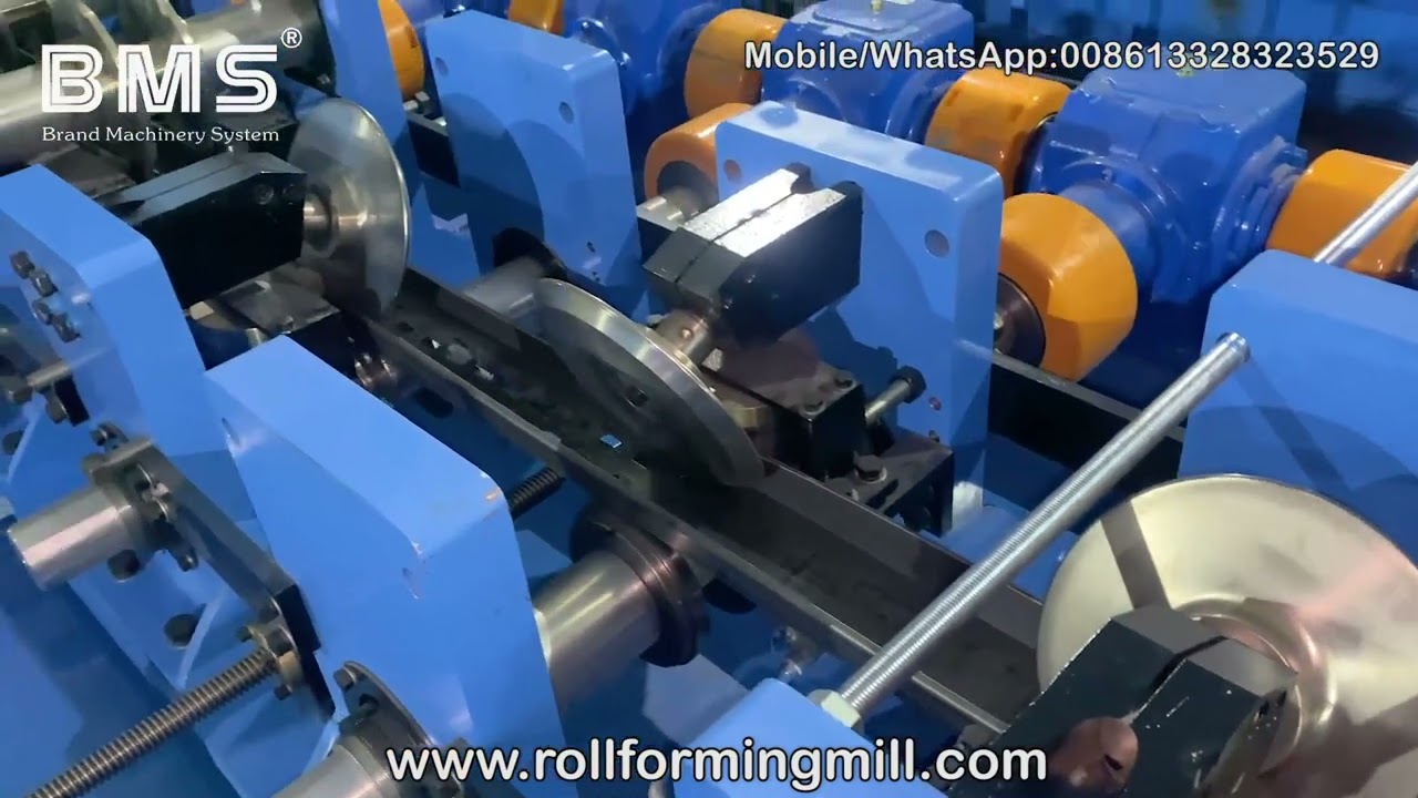 solar purlins roll forming machine for C40-C160 profile