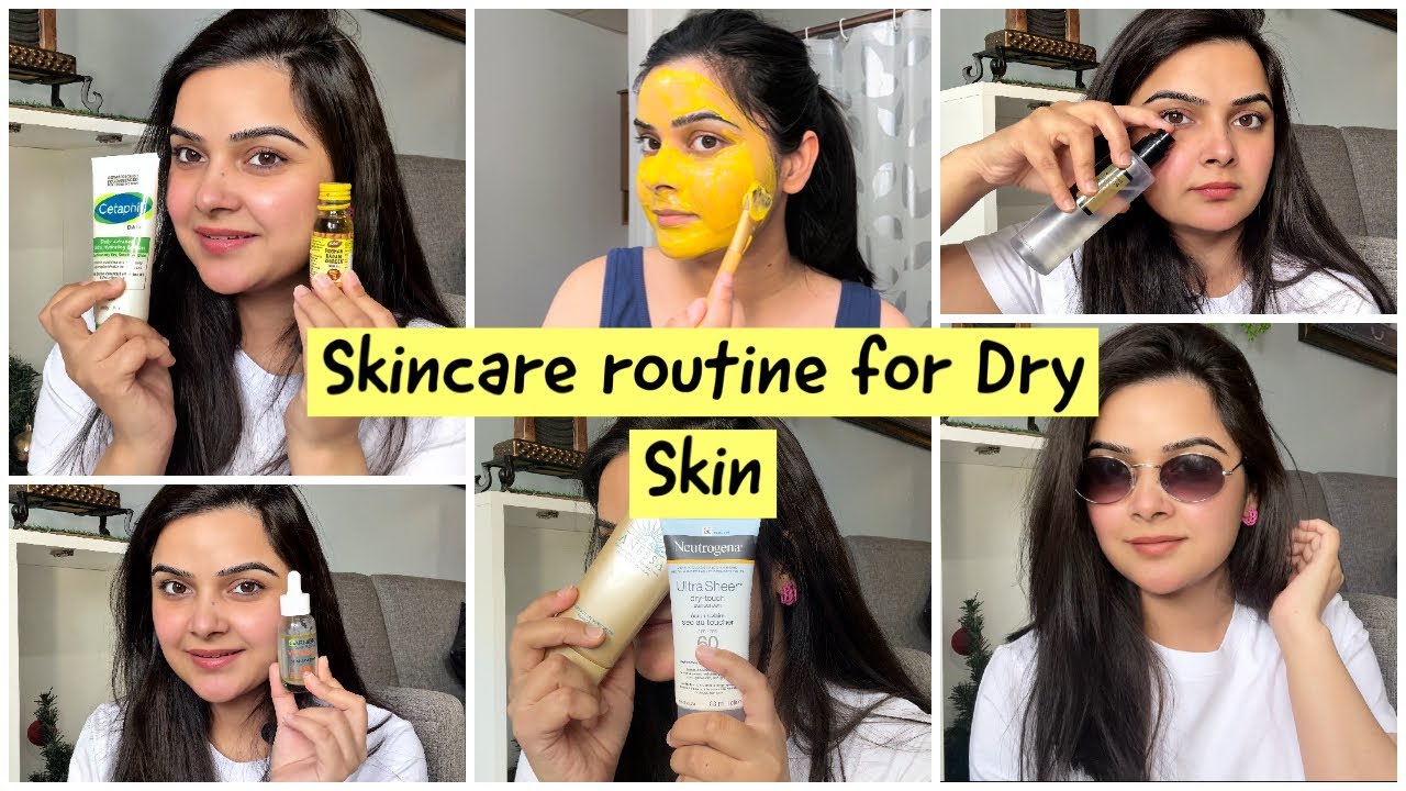 Skincare Routine🎀For Dry Skin☘️|| Full Detailed Video