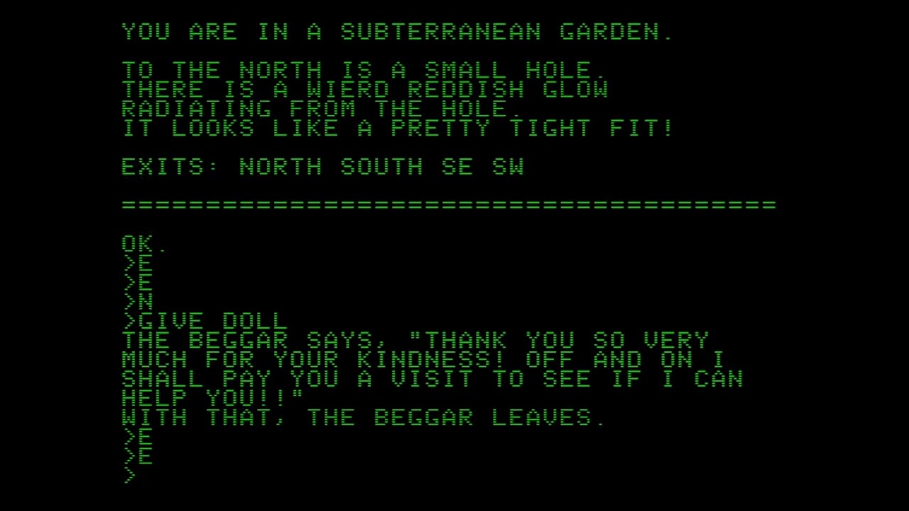 Mad Venture (1981, Apple II) Text Adventure Complete Playthrough