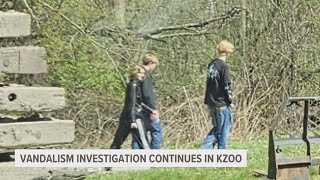 Vandalism investigation continues in Kalamazoo