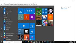 Personalizar el Menú de Inicio en Windows 10