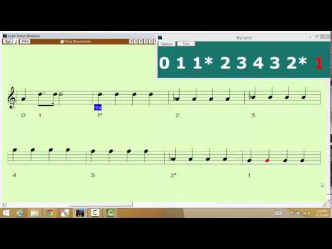 1 2 Finger Pattern 4 Quarter Notes