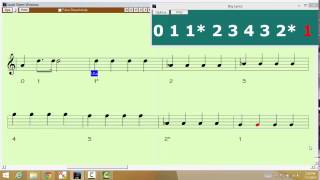 1 2 Finger Pattern 4 Quarter Notes