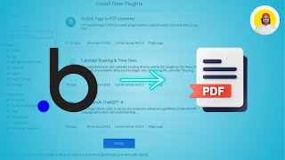 Bubble Plugin: PDF Converter by Zeroqode