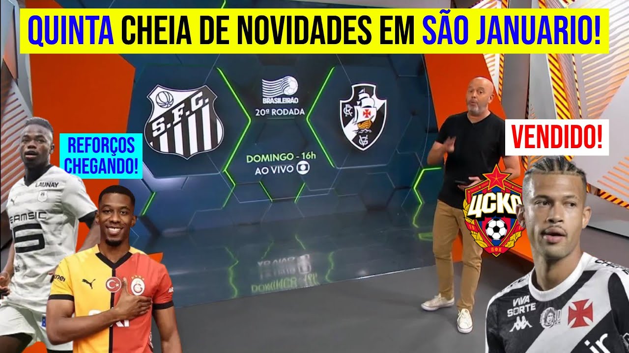 EXPLODIU INFO BOMBA com Alex Escobar REFORÇOS chegando ao VASCO! JV VENDIDO! Noticias do VASCO!
