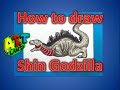 How to Draw Shin Godzilla Second Form