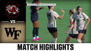 South Carolina vs. Wake Forest Match Highlights | 2026 ACC Women's Soccer