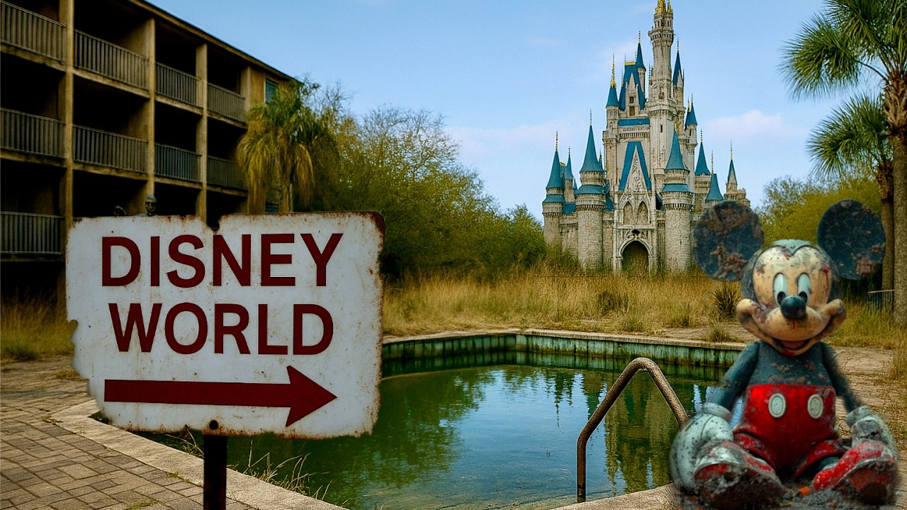 Заброшенный отель Disney, оставленный гнить всего в нескольких шагах от Волшебного Королевства