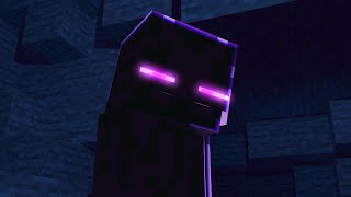 enderman in minecraft bedrock | animation #minecraft