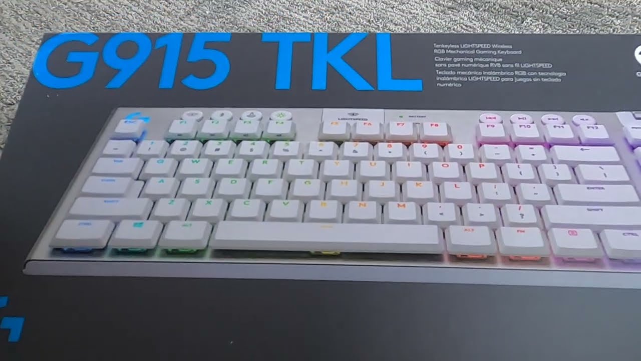 Logitech G915 TKL Lightspeed Wireless Tactile Switch - цены в