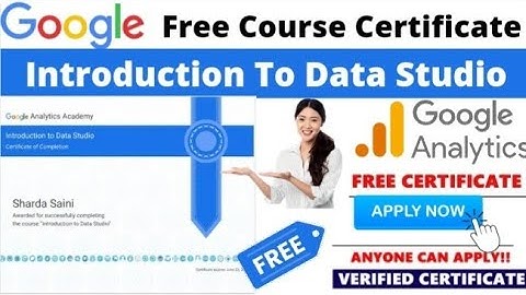 Google Free Certificate Course | Introduction To Data Studio Assessment Answer Full Marks