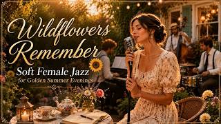 Wildflowers Remember 🌻 Soft Female Jazz for Golden Summer Evenings