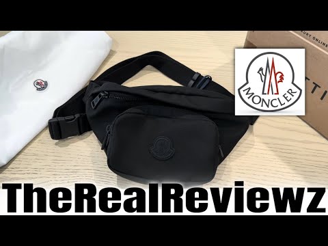 Moncler Durance Belt Bag | First Look - YouTube