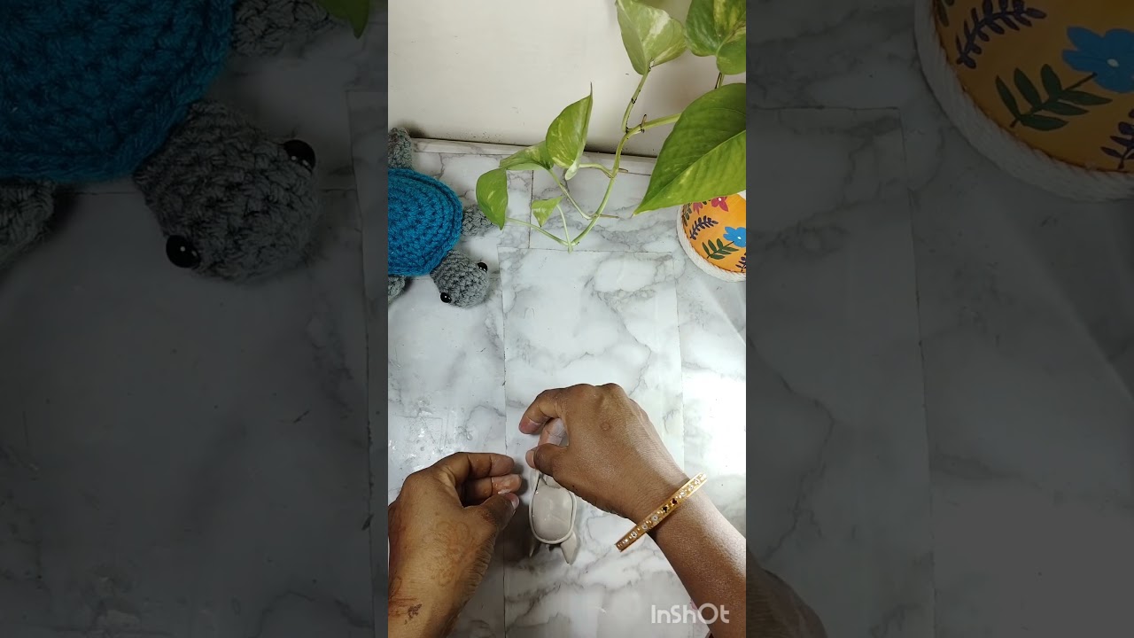 how to make tortoise fridge magnets with clay