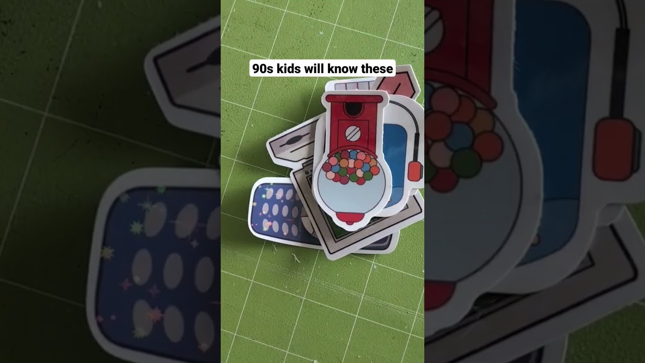 Only 90s kids will know stickers 