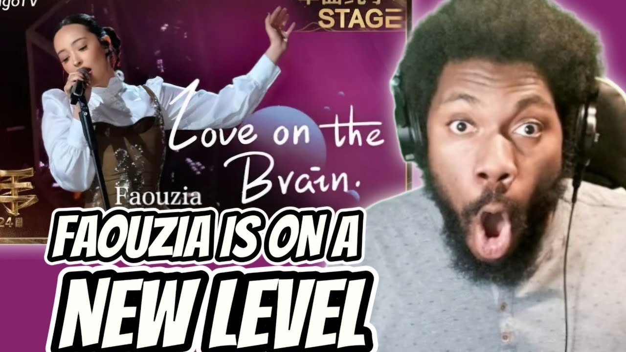 FAOUZIA - LOVE ON THE BRAIN (Singer 2024) REACTION VIDEO 