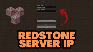 Minecraft Redstone Server IP Address