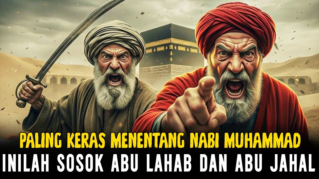 Abu lahab Dan Abu Jahal Dua Sosok Yang Paling Keras Menentang Nabi Muhammad Saw